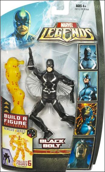 Marvel Legends (Nemesis Series) figure 2 Black Bolt (Black Costume)
