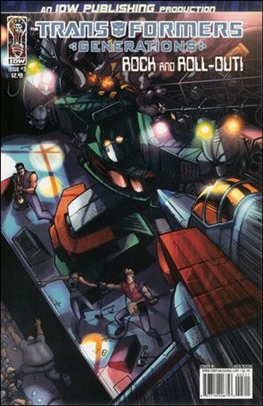 Transformers: Generations issue 3-B Nick Roche Cover