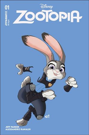 Zootopia (2025) issue 1-C Craig Rousseau Color Bleed Cover