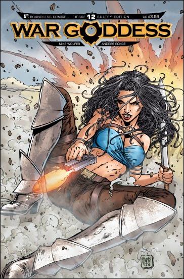 War Goddess issue 12-C Sultry Cover