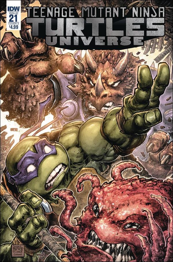 Teenage Mutant Ninja Turtles Universe issue 21 Freddie Williams II Cover