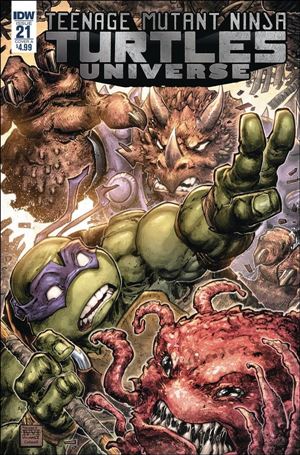 Teenage Mutant Ninja Turtles Universe issue 21 Freddie Williams II Cover
