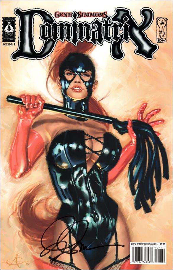 Dominatrix issue 1-B Alex Garner 1:10 Signed Cover