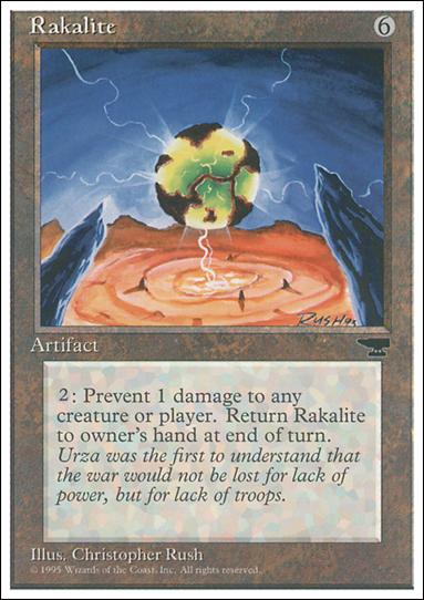 Magic the Gathering: Chronicles (Base Set) card 105 Rakalite