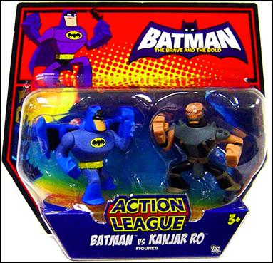Batman: The Brave and the Bold - Action League figure 2 Batman vs Kanjar Ro