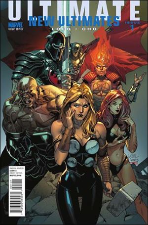 Ultimate New Ultimates issue 1-B Leinil Francis Yu 1:15 