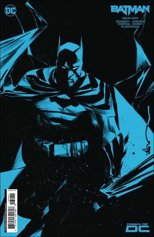 Batman (2016) issue 139-F Dustin Nguyen 1:25 Cardstock Cover