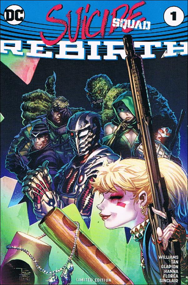 Suicide Squad: Rebirth issue 1-E Philip Tan Dynamic Forces/Geek Fuel Cover