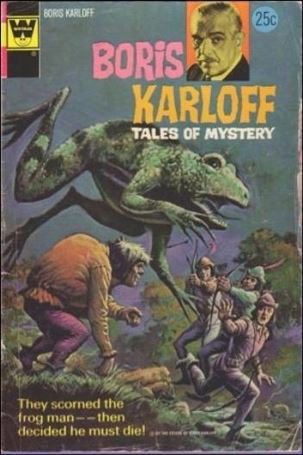 Boris Karloff Tales of Mystery issue 55-B Whitman Cover
