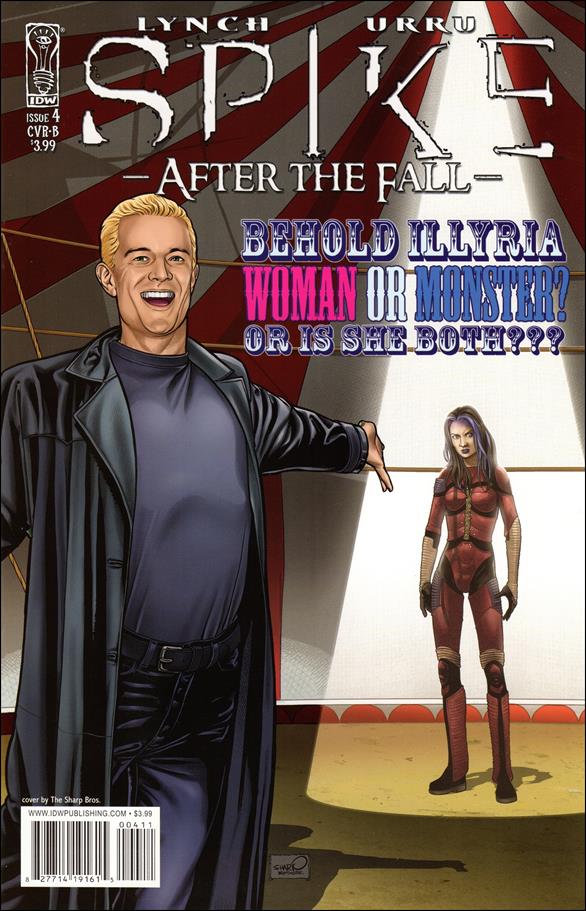 Spike: After the Fall issue 4-B Sharp Brothers Standard Cover