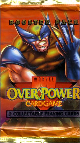 Marvel OverPower card 2-D Wolverine Sealed Pack