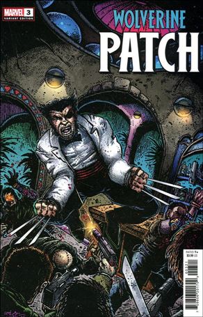 Wolverine: Patch issue 3-B Kevin Eastman Cover