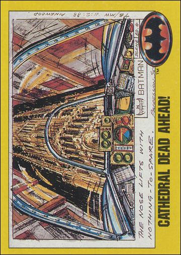 Batman: Series 2 (Base Set) card 208 Cathedral Dead Ahead!
