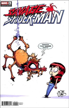 Savage Spider-Man issue 1-G Skottie Young Baby Cover