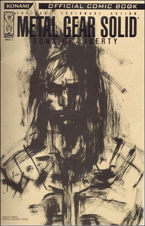 Metal Gear Solid: Sons of Liberty issue 1-C Ashley Wood Sketch Cover