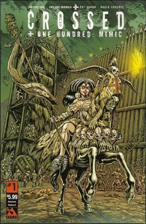 Crossed Plus One Hundred: Mimic issue 1-E Raulo Cacers American History X Cover