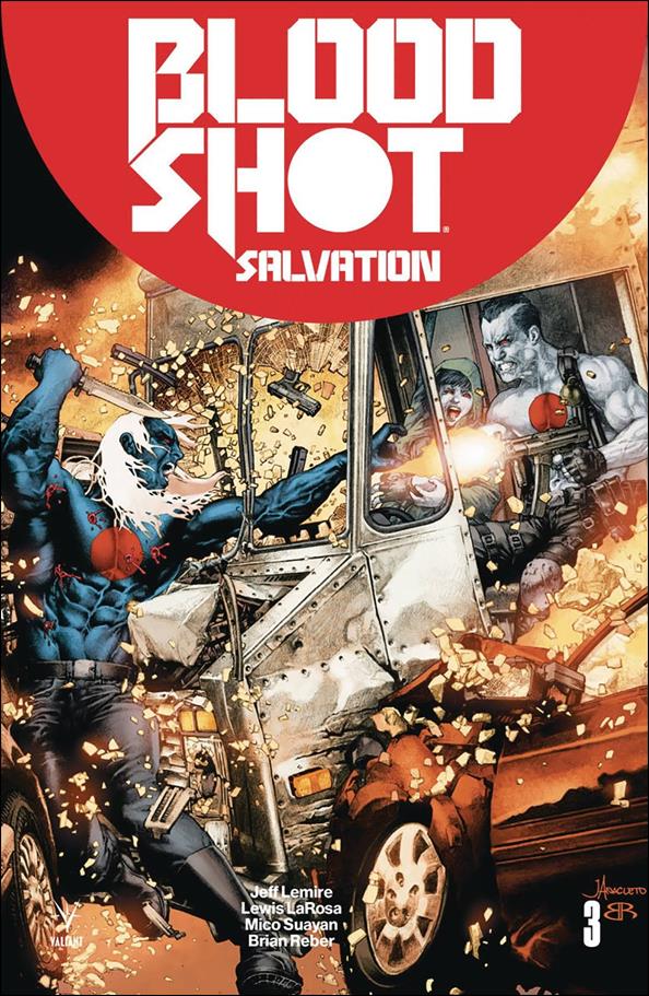 Bloodshot Salvation issue 3-C Jay Anacleto Cover