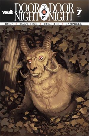 Door to Door Night by Night issue 7-B Brian Hurtt Cover