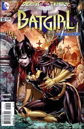 Batgirl (2011) issue 13-C Ed Benes Cover (2nd Printing)