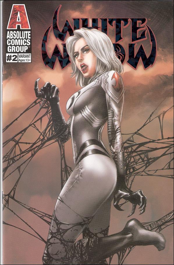 White Widow issue 2-L Ryan Pasibe "Dusk with Black Foil" Cover