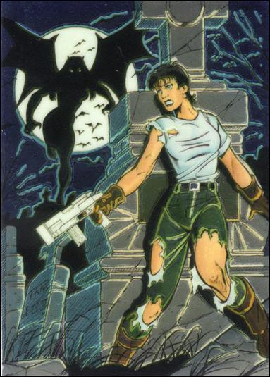 Evil Ernie Series II Chromium: Glow in the Dark (Base Set) card 5 Mary Young