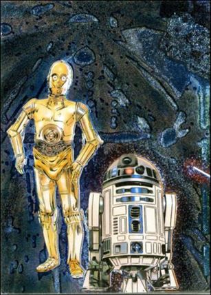 Star Wars Galaxy: Series 4 (Etched Foil Subset) card 5
