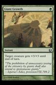 Magic the Gathering: Return to Ravnica (Base Set) card 125 Giant Growth