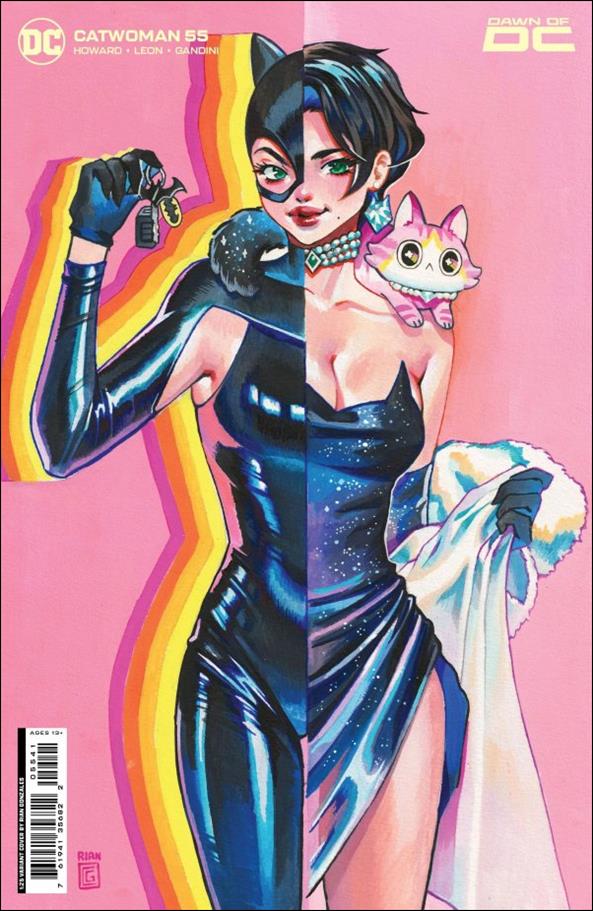 Catwoman (2018) issue 55-E Rian Gonzales 1:25 Cardstock Cover