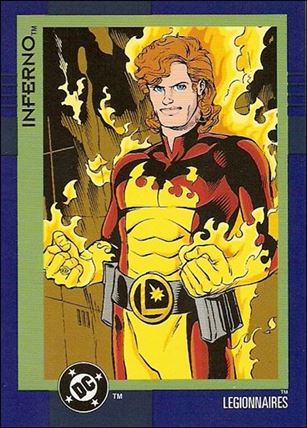 DC Cosmic Teams (Base Set) card 91 Inferno