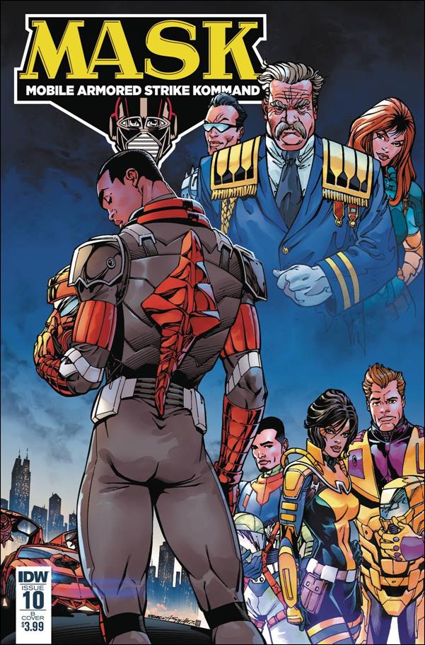 M.A.S.K.: Mobile Armored Strike Kommand issue 10-B Bart Sears Cover