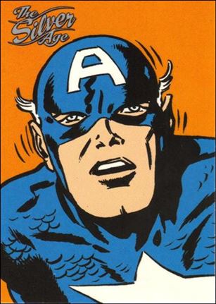 Marvel: The Silver Age (Base Set) card 73 Captain America #100