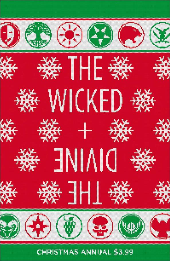 Wicked + The Divine Christmas Annual issue nn Jamie McKelvie Cover