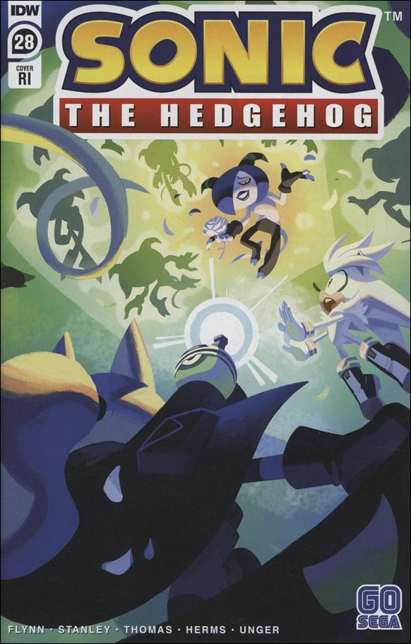 Sonic the Hedgehog (2018) issue 28-C Nathalie Fourdraine 1:10 Cover