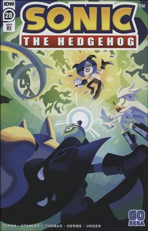 Sonic the Hedgehog (2018) issue 28-C Nathalie Fourdraine 1:10 Cover