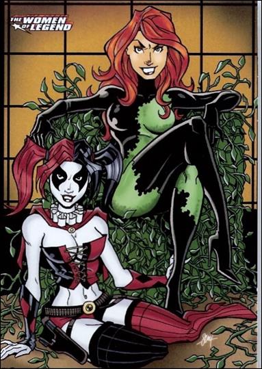 Women of Legend (Base Set) card 49 Harley Quinn & Poison Ivy