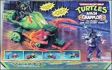 Teenage Mutant Ninja Turtles (1988) Vehicles and Playsets figure 46 Ninja Grapplor