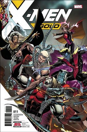 X-Men: Gold issue 11 Dan Mora Cover