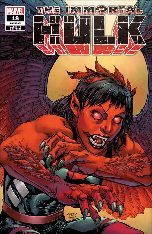 Immortal Hulk issue 18-D Tom Raney Unknown Comics Cover