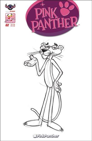 Pink Panther (2016) issue 2-D 1:3 Retro Animation Cover