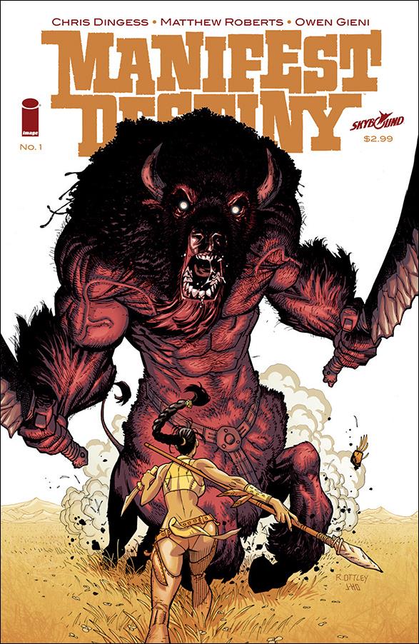 Manifest Destiny issue 1-B Ryan Ottley Cover
