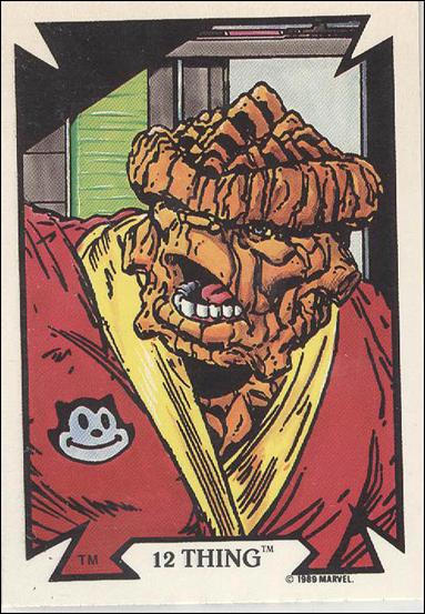 Todd McFarlane Super Heroes: Series 1 (Base Set) card 12 Thing