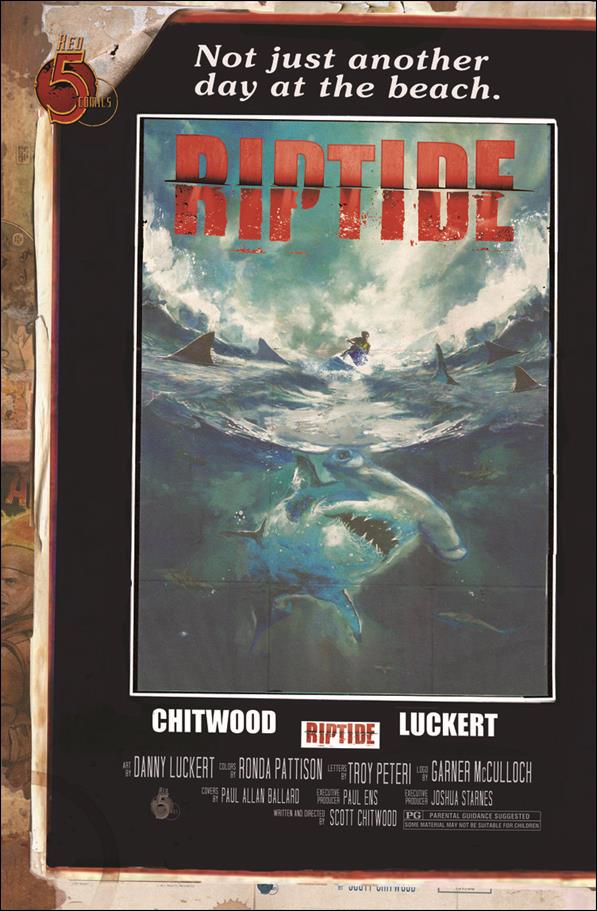 Riptide (2018) issue 2-B Movie Poster Cover