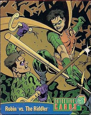 Batman: Detective Cards card 4 Robin vs the Riddler