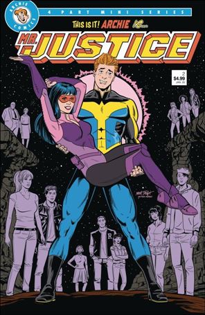 Archie is Mr. Justice issue 2-C  Matt Talbot Homage Cover