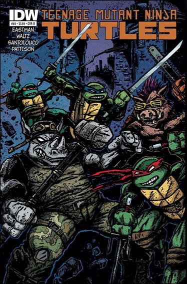 Teenage Mutant Ninja Turtles (2011) issue 40-B Kevin Eastman Cover