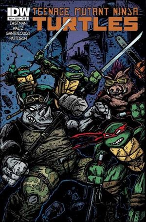 Teenage Mutant Ninja Turtles (2011) issue 40-B Kevin Eastman Cover