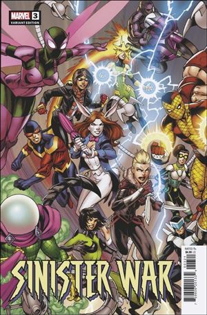 Sinister War issue 3-B Mark Bagley Connecting Cover