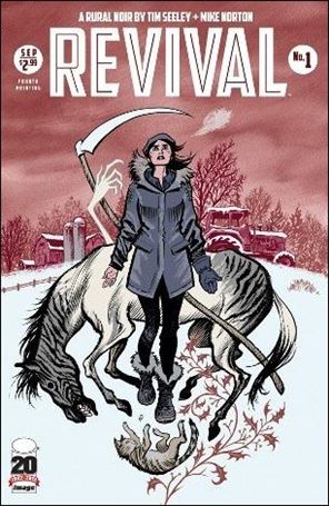 Revival (2012) issue 1-H Craig Thompson Red Cover (4th Printing)