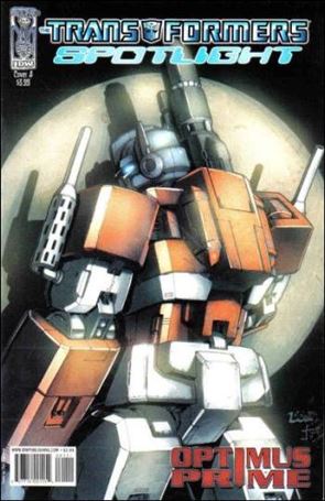 Transformers Spotlight issue nn9 Optimus Prime - Don Figueroa Standard Cover