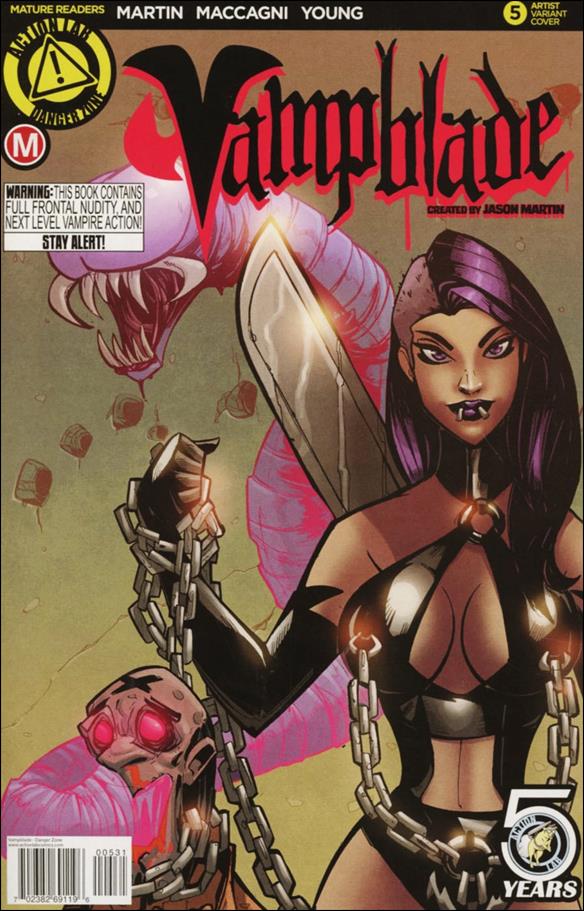 Vampblade issue 5-C Marcelo Trom "Artist" Cover 1/1500